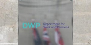 Photo of DWP sign