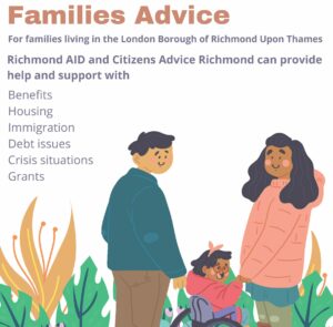 poster for the families advice service