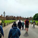 Richomnd AID 'History Hikers' on their way to Hampton Court Palace to visit and learn some of the history of the beautiful gardens